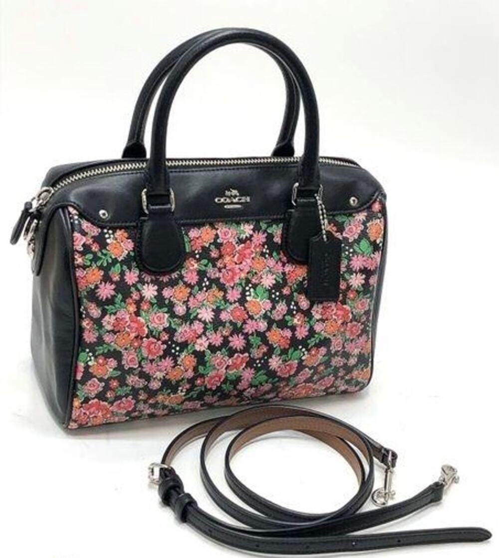 Coach Mini Bennett Floral/Posey Sachel Handbag